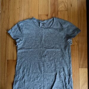 J. Crew Heather Gray Studio Tee